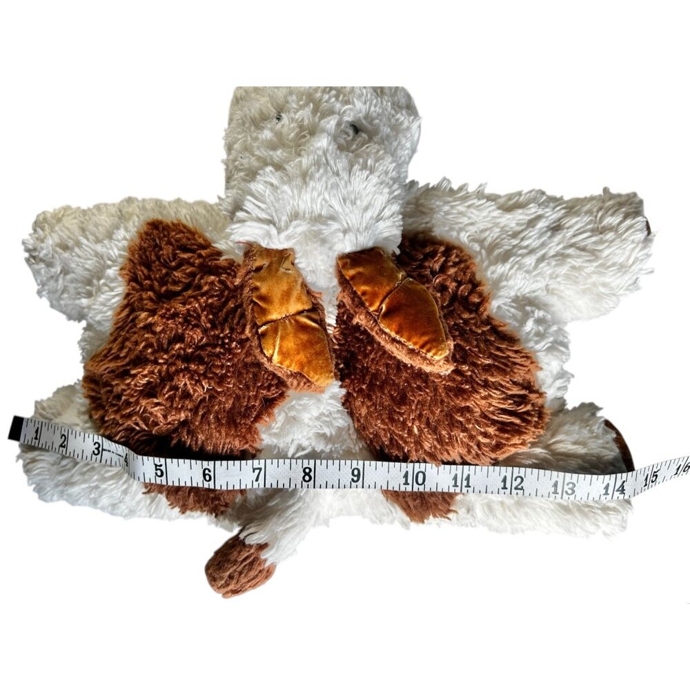 Jellycat Truffles Brown & Creamy White Plush Dog 14"x12"x4" - Picture 12 of 14